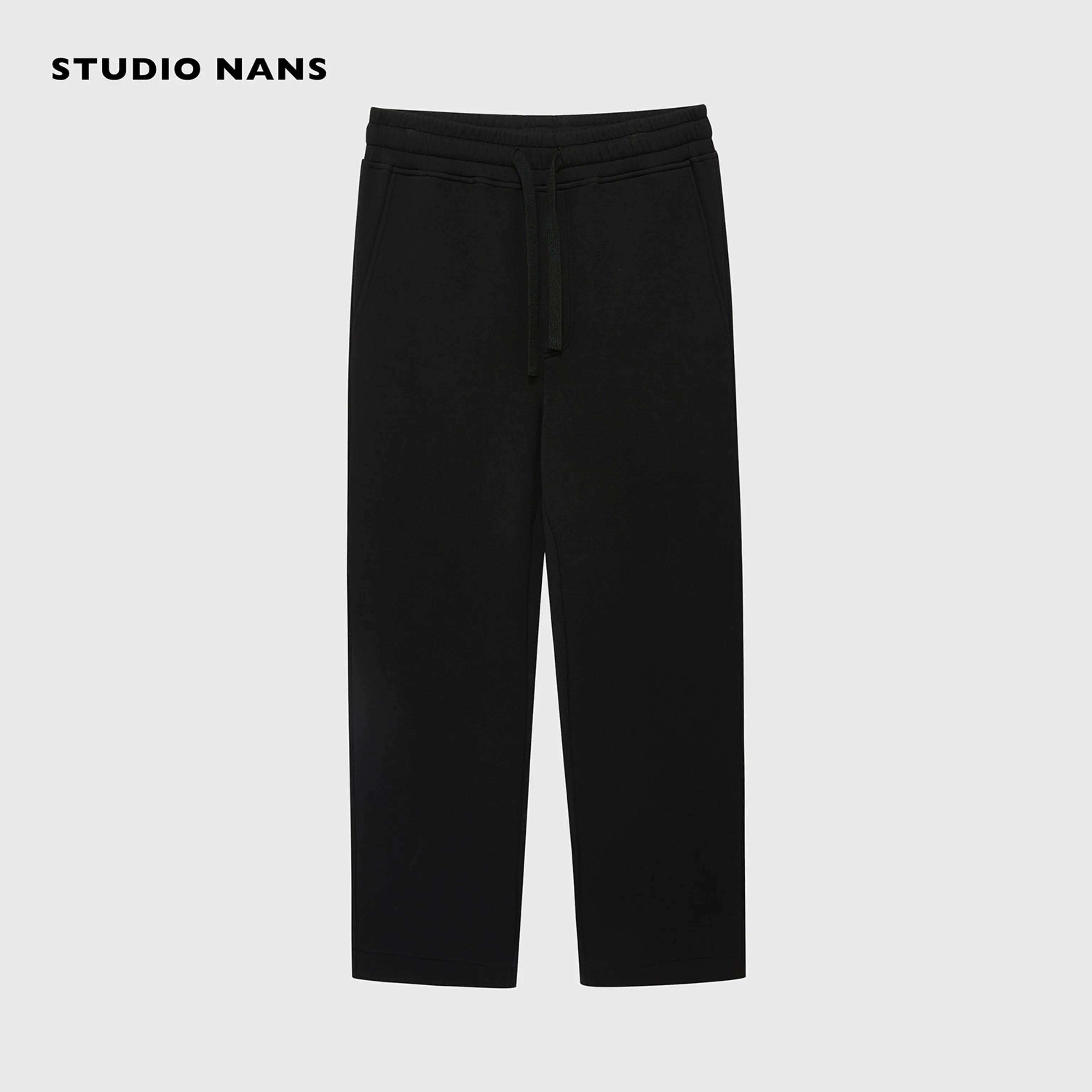Embroidered Hooded Sweatshirt and Straight-Leg Cropped Pants - Image 5