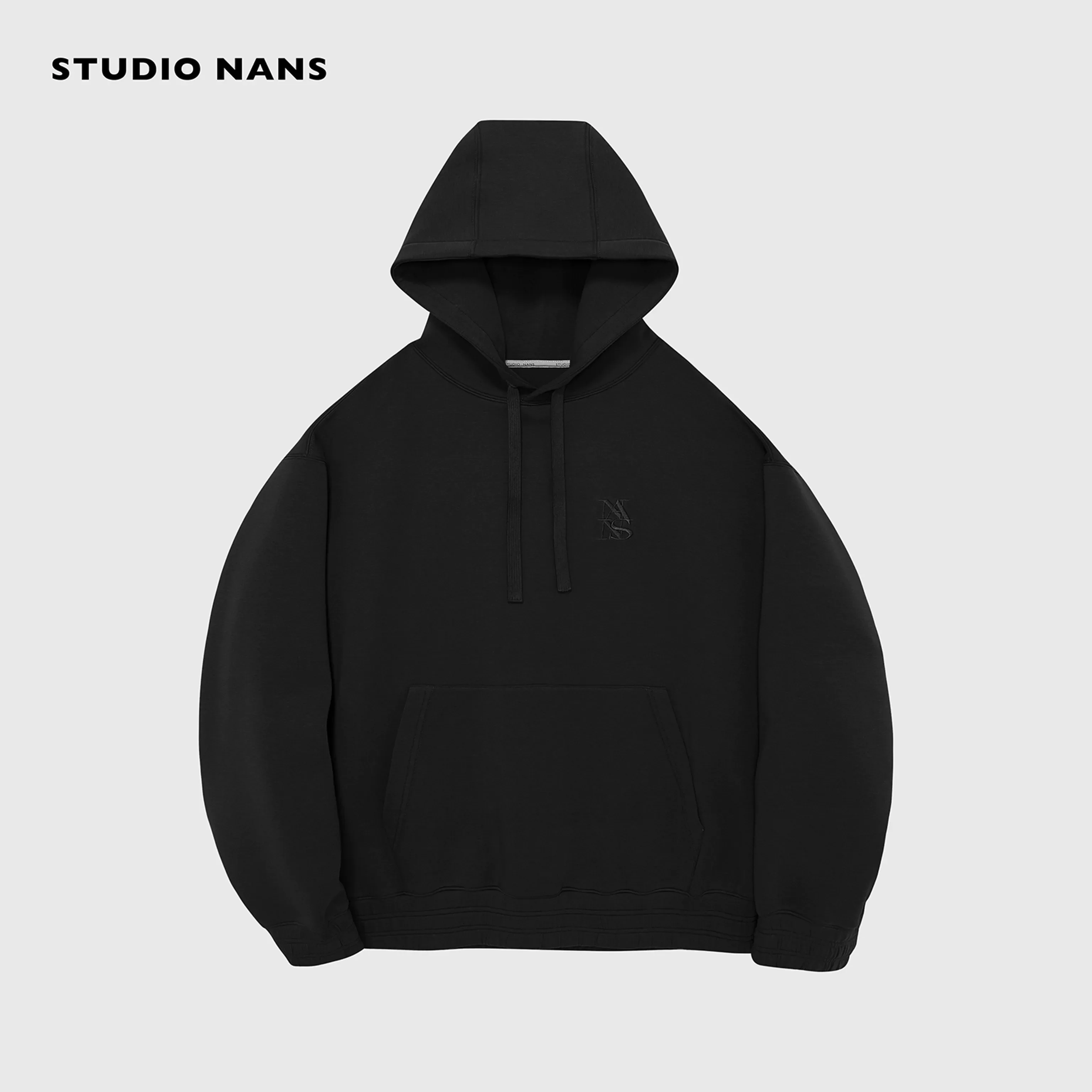 Embroidered Hooded Sweatshirt and Straight-Leg Cropped Pants - Image 8