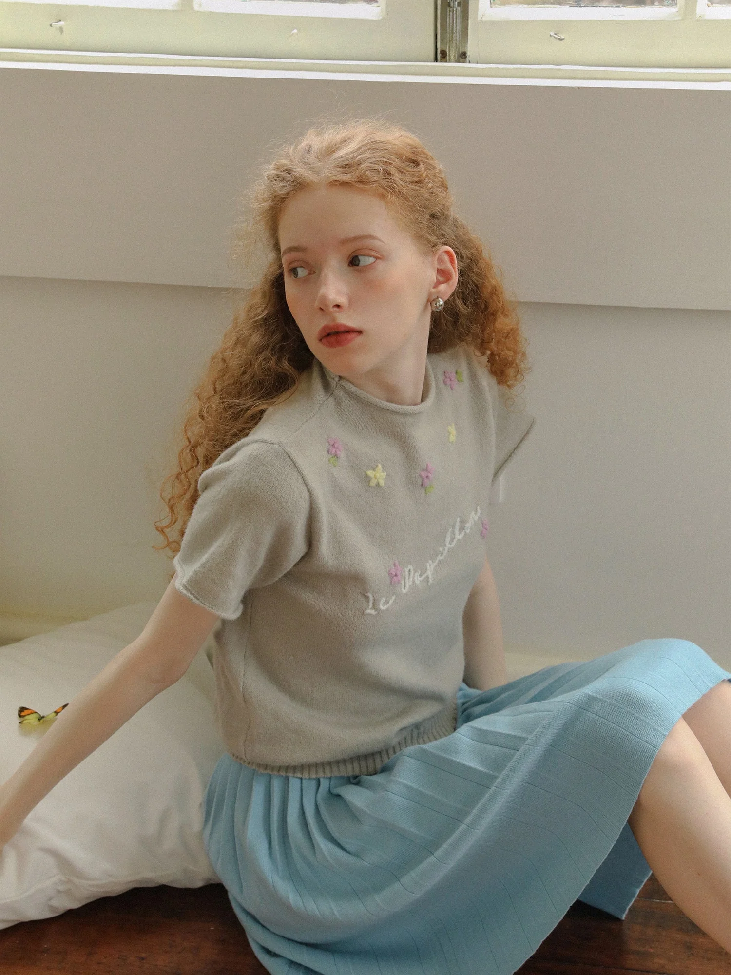 Embroidered Knit Sweater - Image 4
