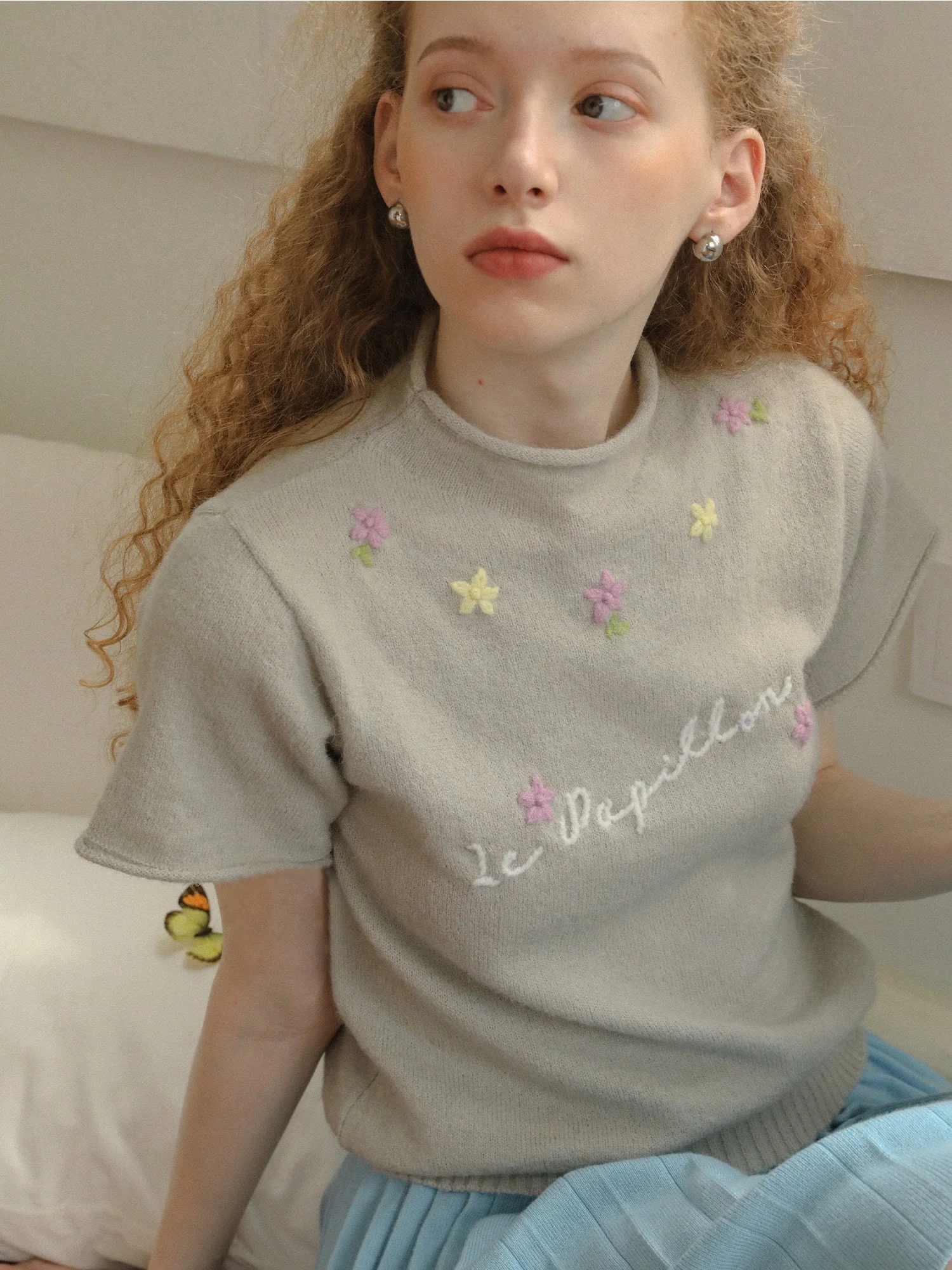 Embroidered Knit Sweater - Image 5