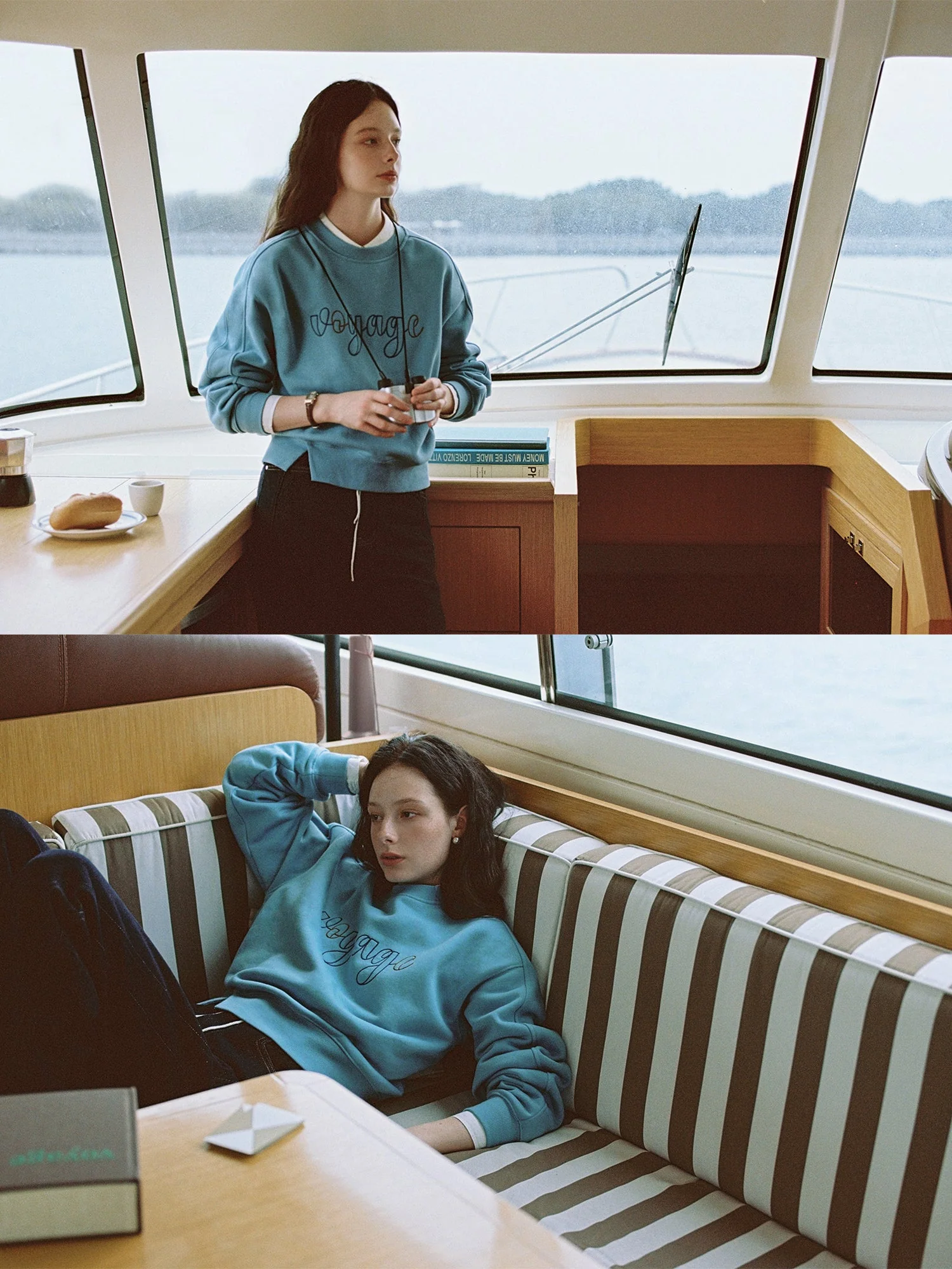 Embroidered Letter Sweater - Image 2