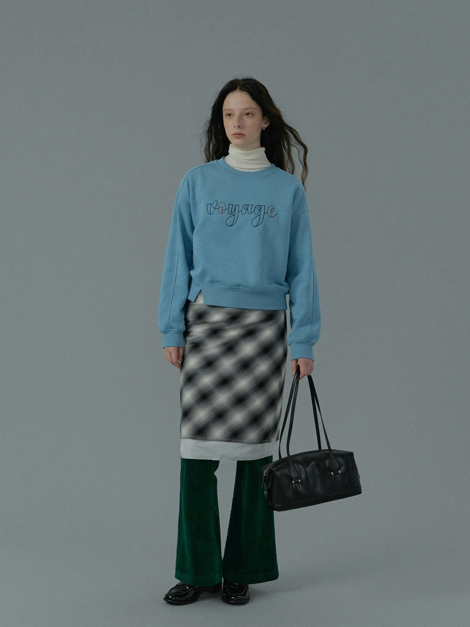 Embroidered Letter Sweater - Image 5