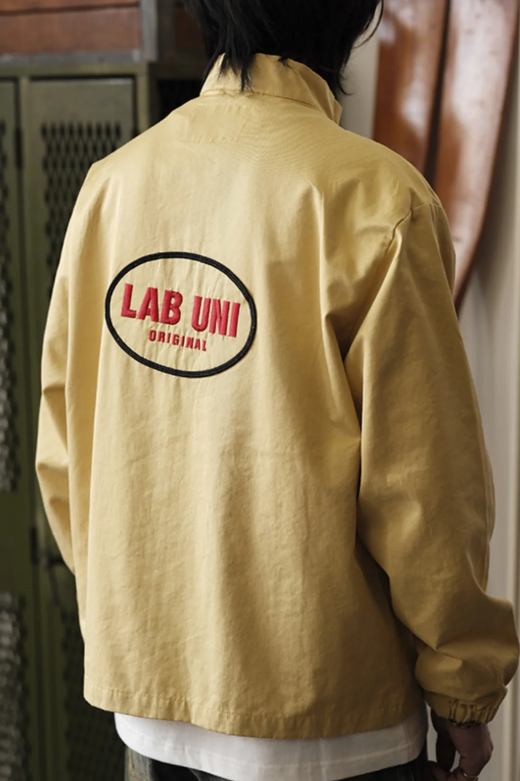 Embroidered Stand Collar Track Jacket - Image 5