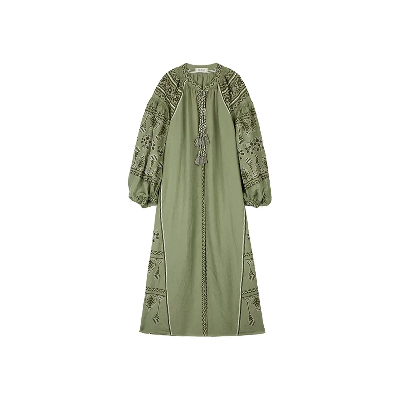 Embroidered Tassel Tunic - Image 14