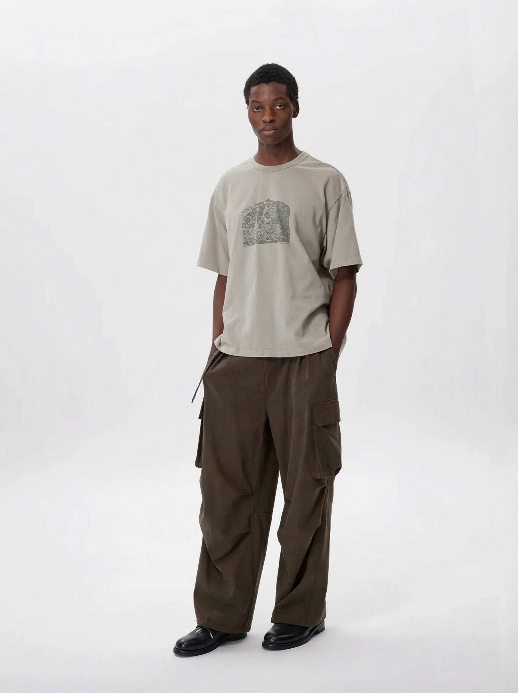 Enzyme-Washed Heavyweight Graphic Tee - Image 7
