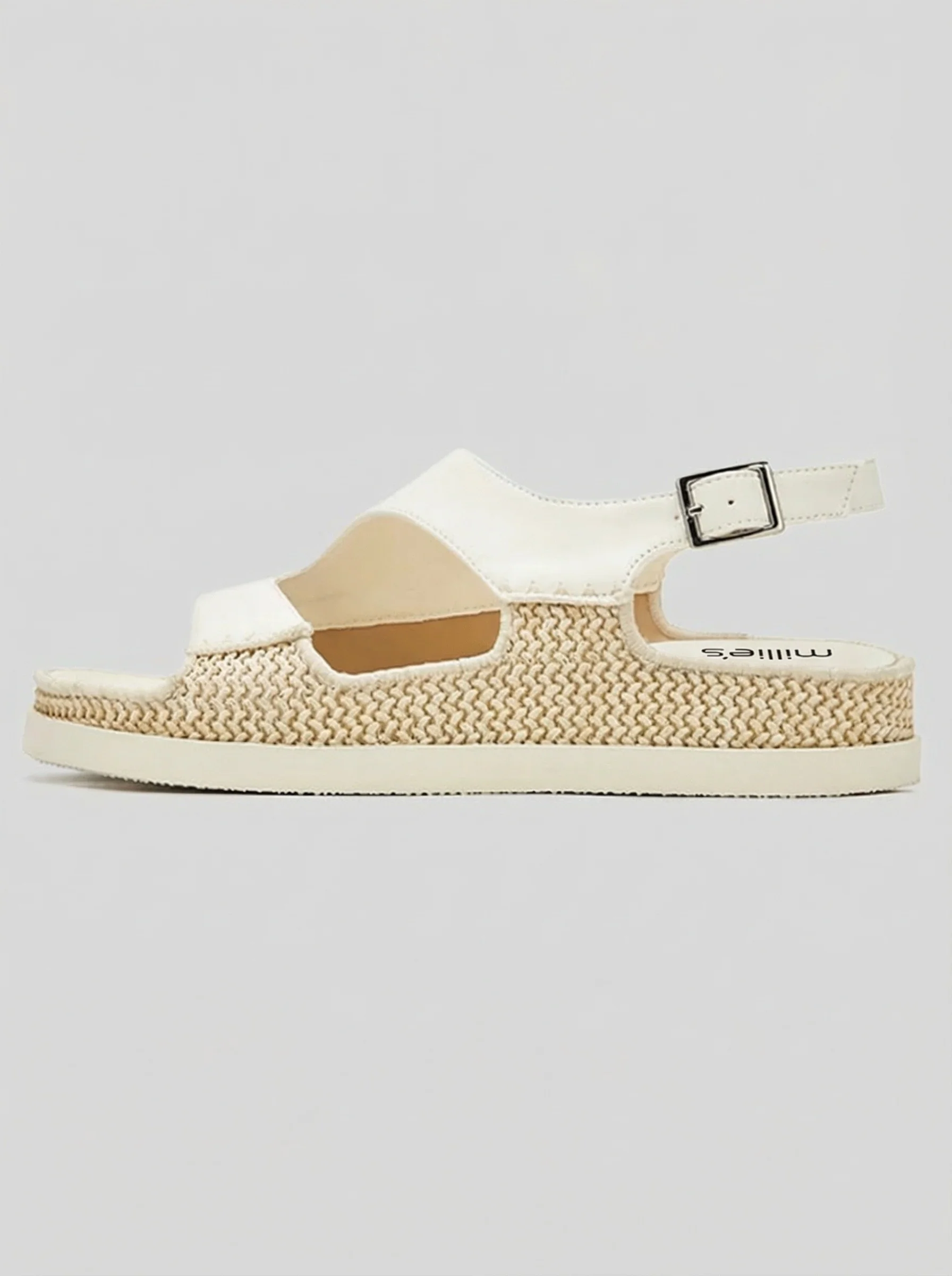Espadrille Flatform Slingback Sandals - Image 5