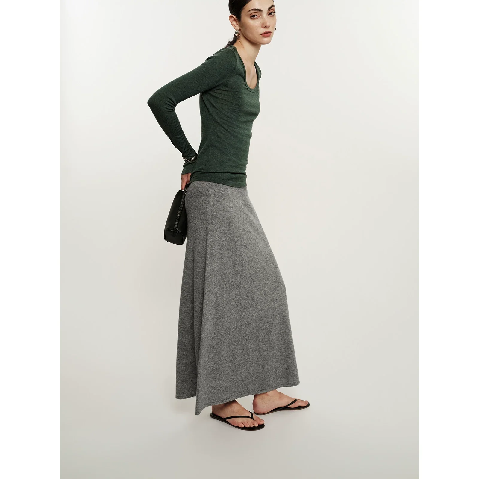 Essential Long-Sleeve Knit Top - Image 2