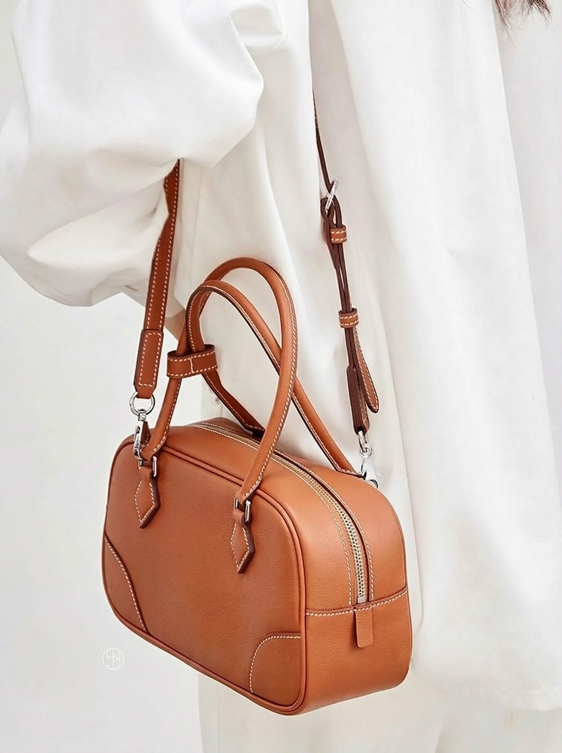 Evercolor Cowhide Bowling Bag