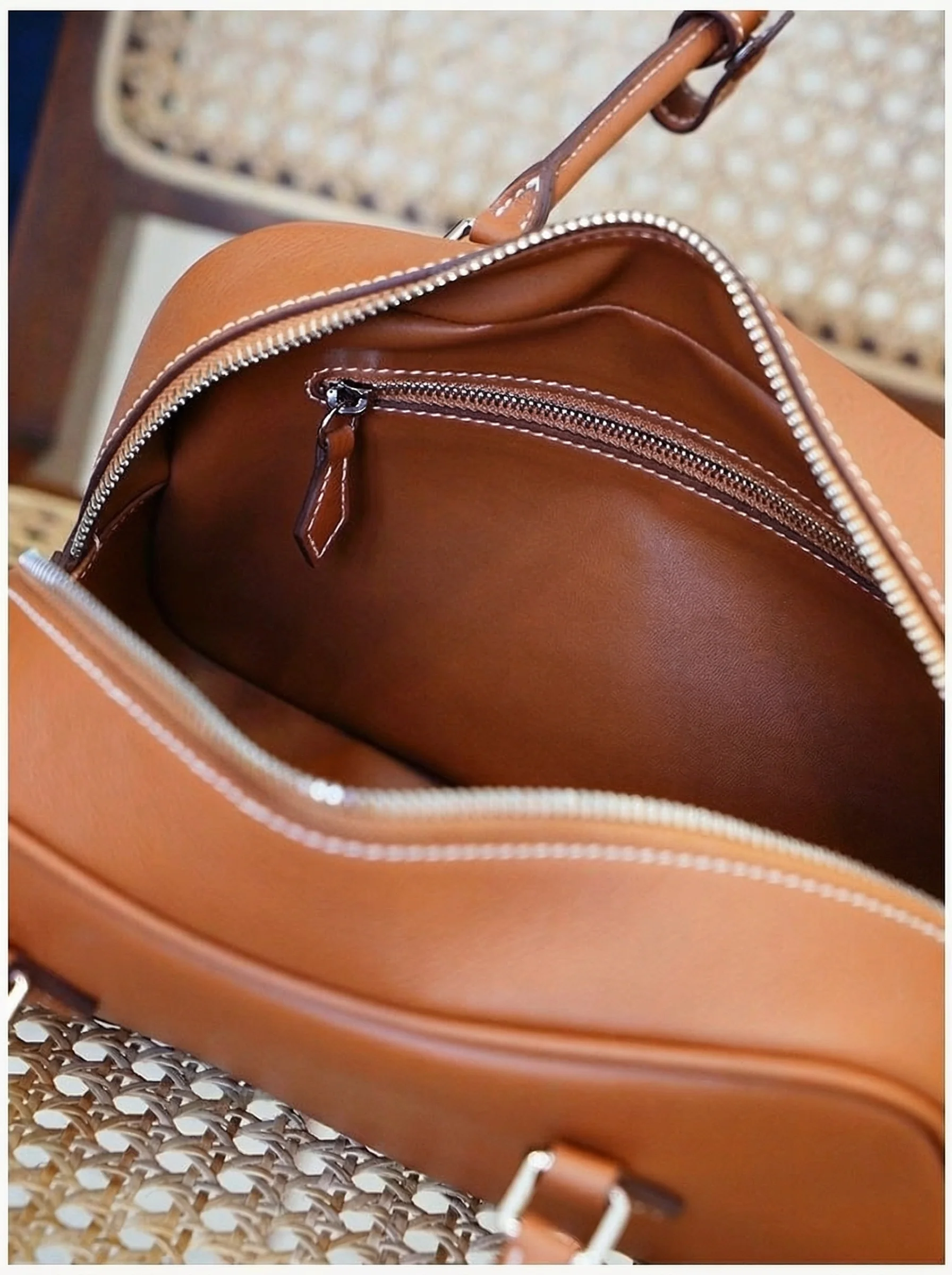 Evercolor Cowhide Bowling Bag - Image 5