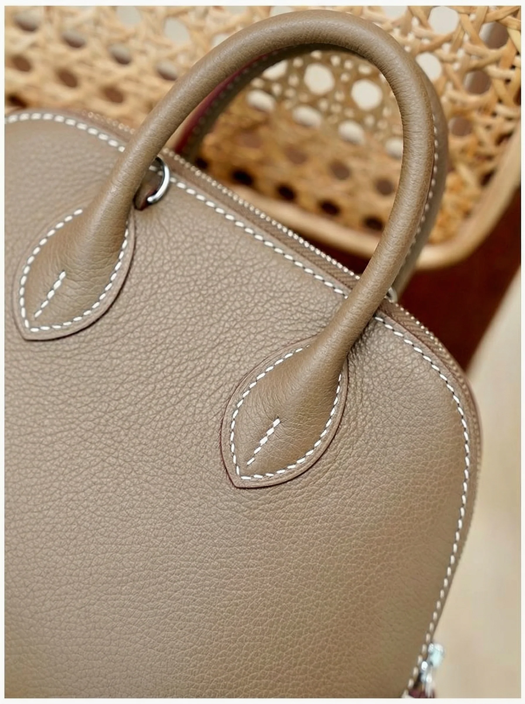 Evercolor Cowhide Mini Dome Bag - Image 5
