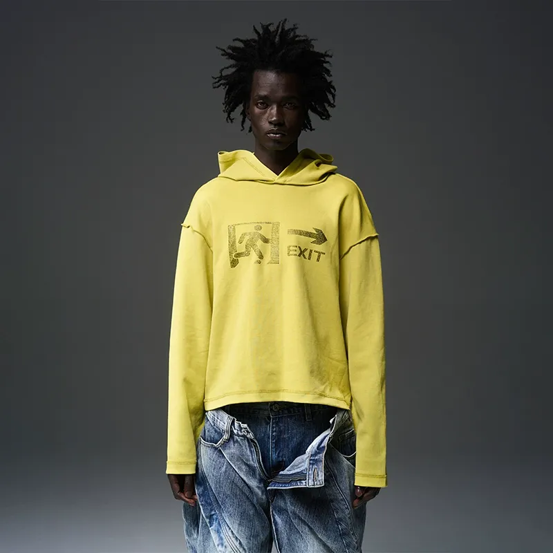 EXIT Graphic Hoodie - Image 3
