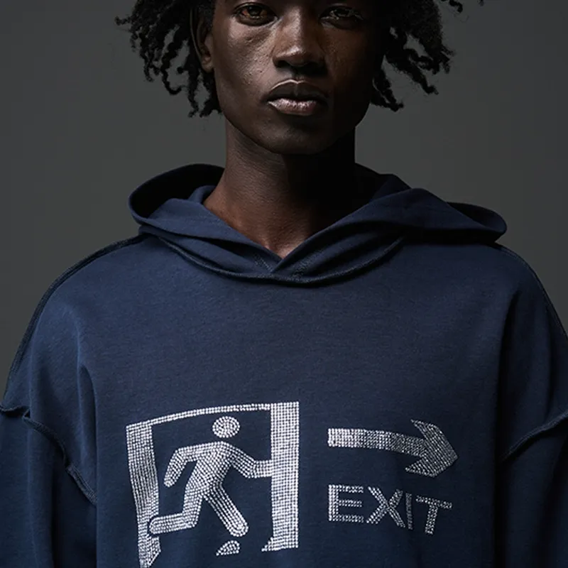 EXIT Graphic Hoodie - Image 4