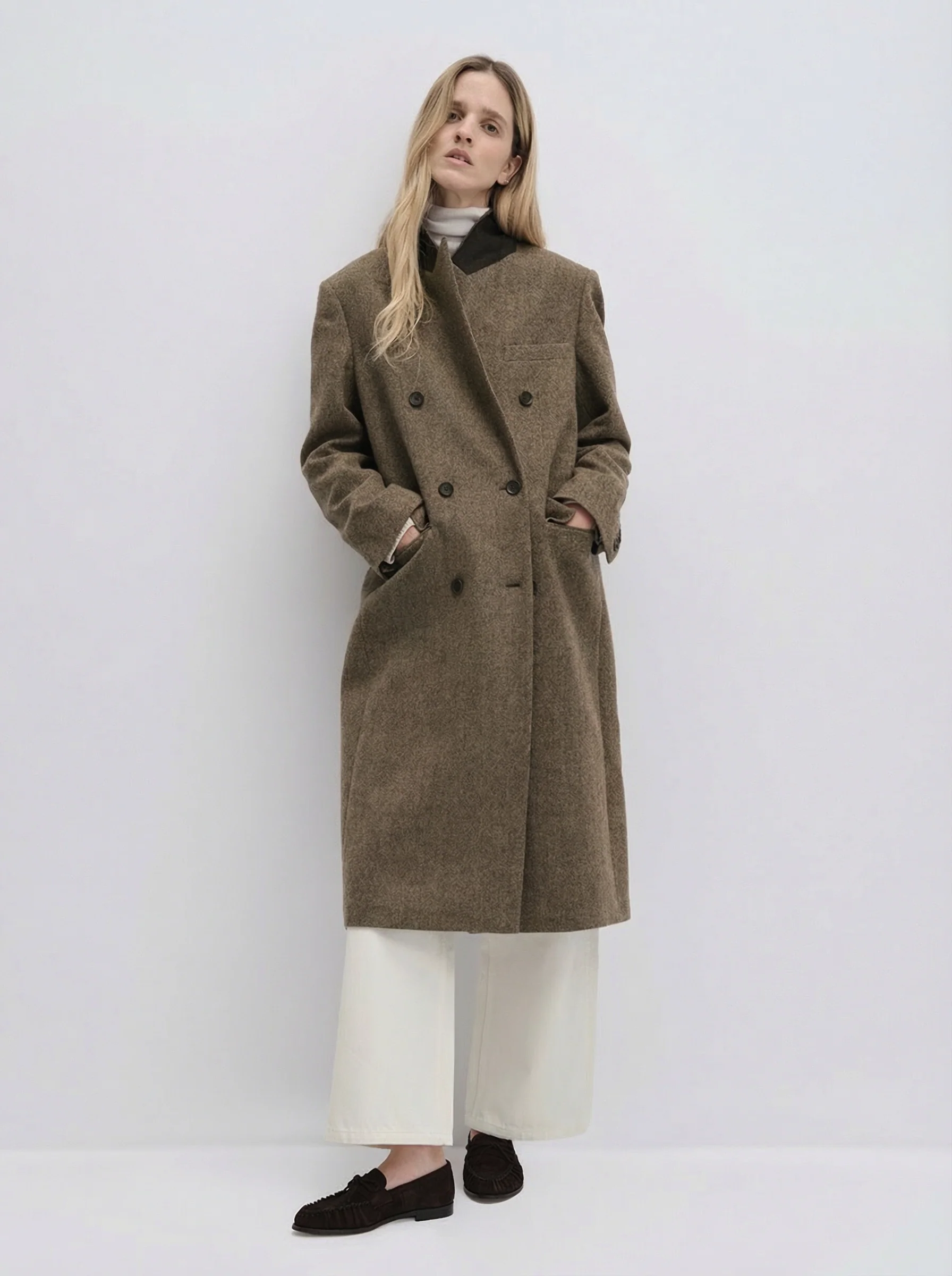 Faithe Wool-Alpaca Tweed Coat - Image 2