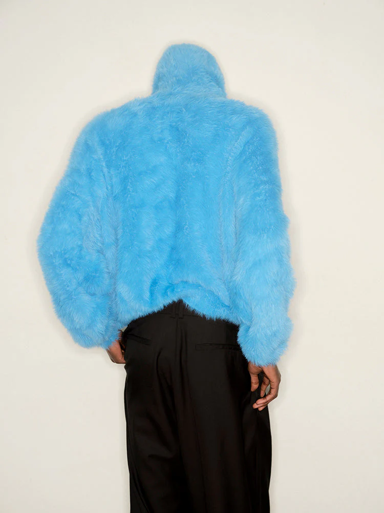 Faux Fur Hooded Jacket - Image 5