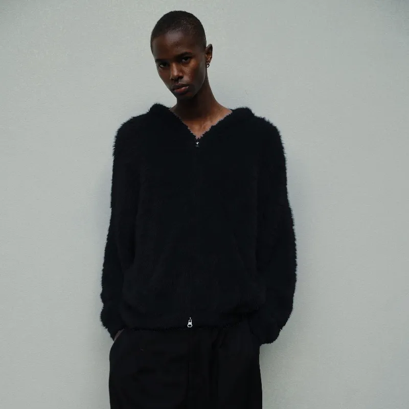 Faux Fur Hooded Jacket - Image 6