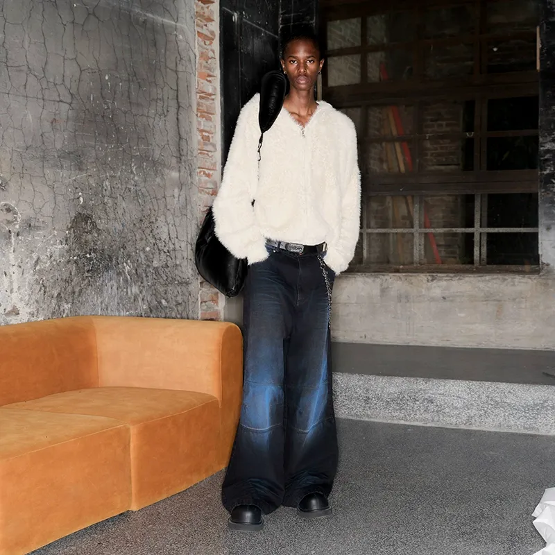 Faux Fur Hooded Jacket - Image 8