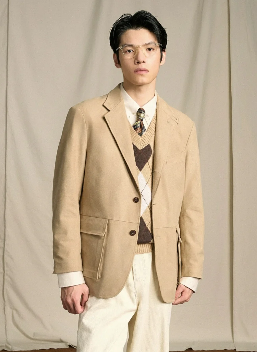 Faux Suede Ivy Blazer - Image 2