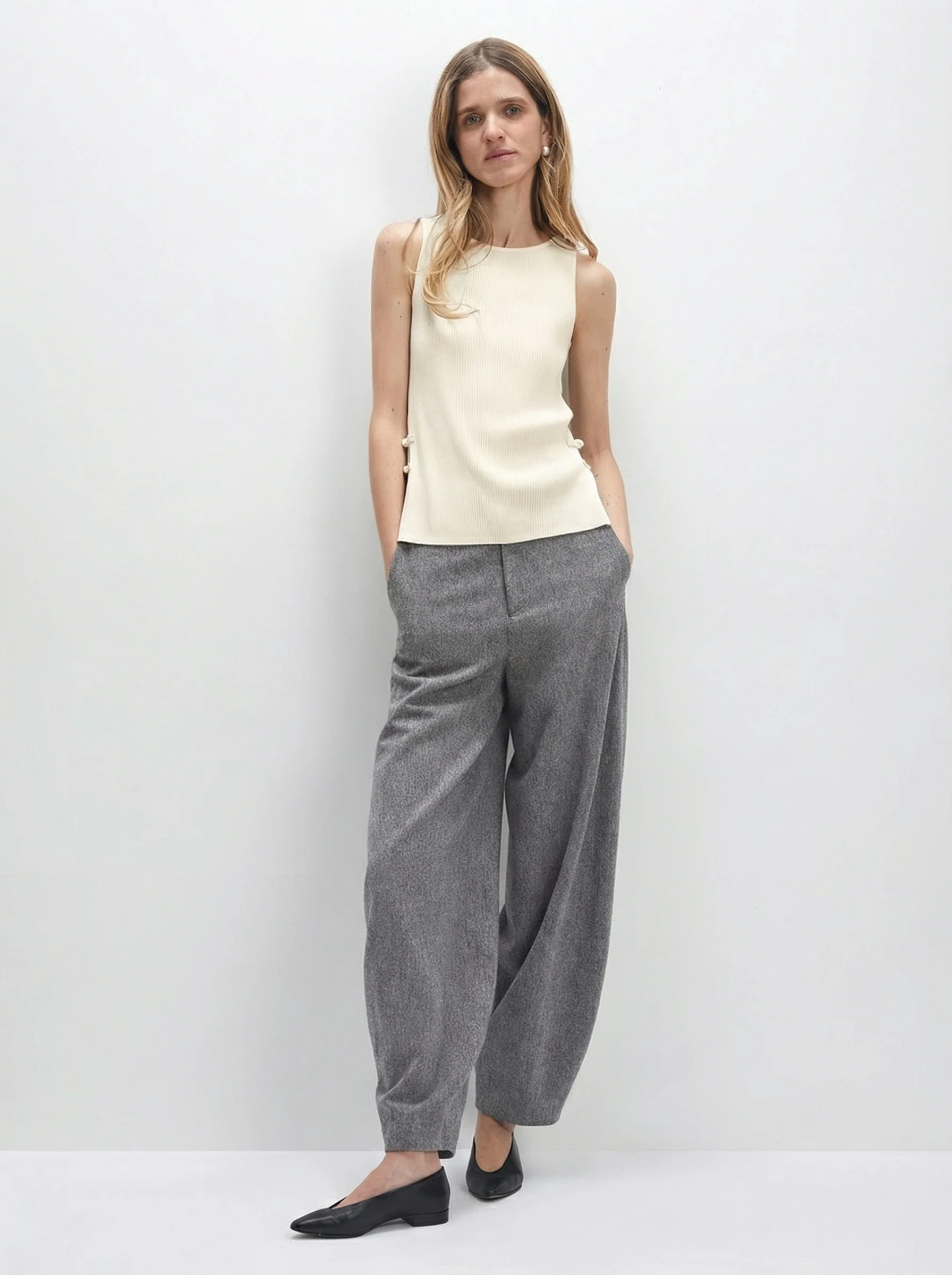 Faye Rib-Knit Vest - Image 7