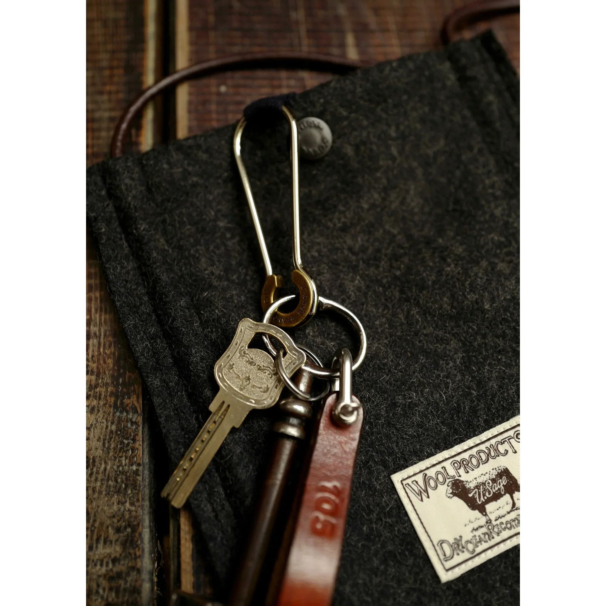 Felted Wool Travel Pouch