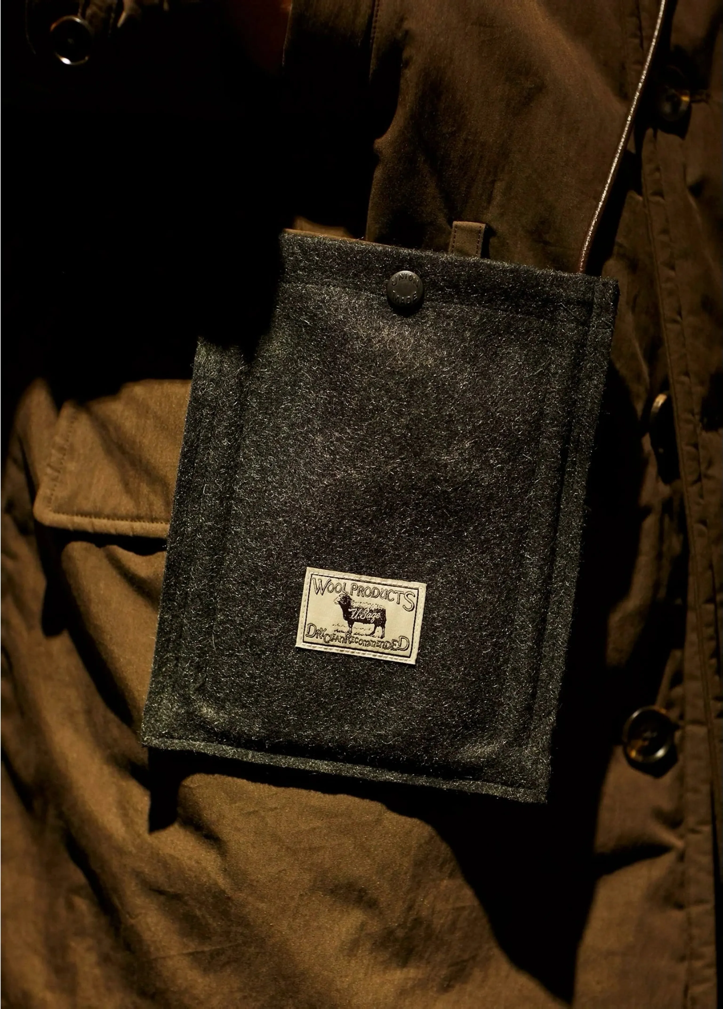 Felted Wool Travel Pouch - Image 8