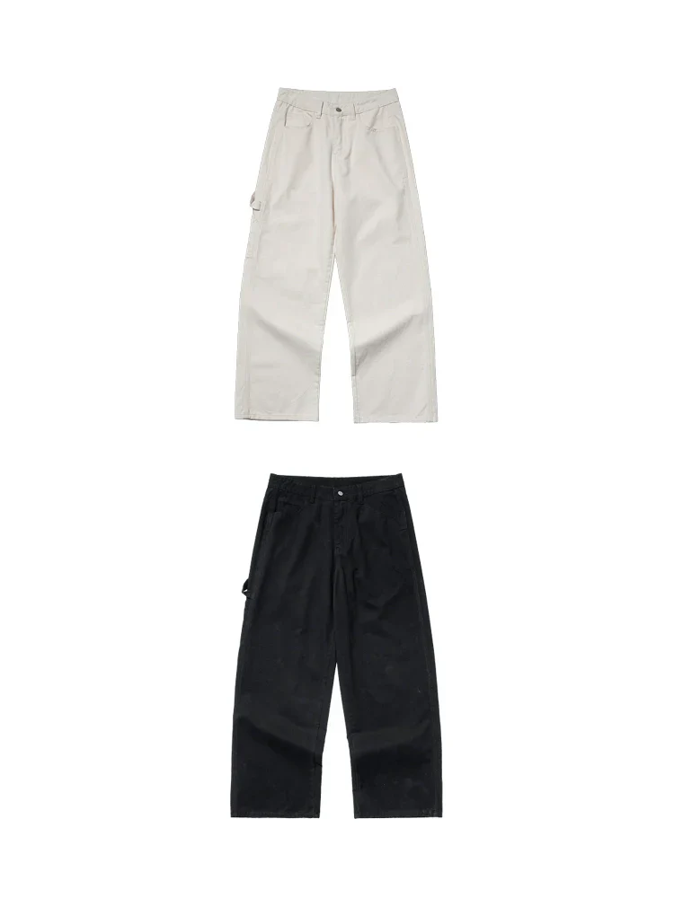 Fine Cotton Straight Painter Pants - Image 4