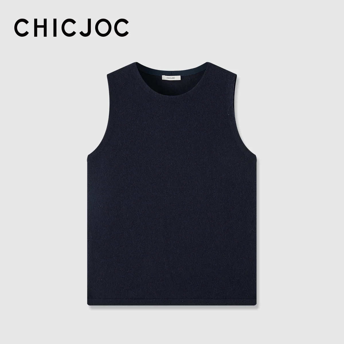Fine-Gauge Cashmere Crew Tank - Image 10