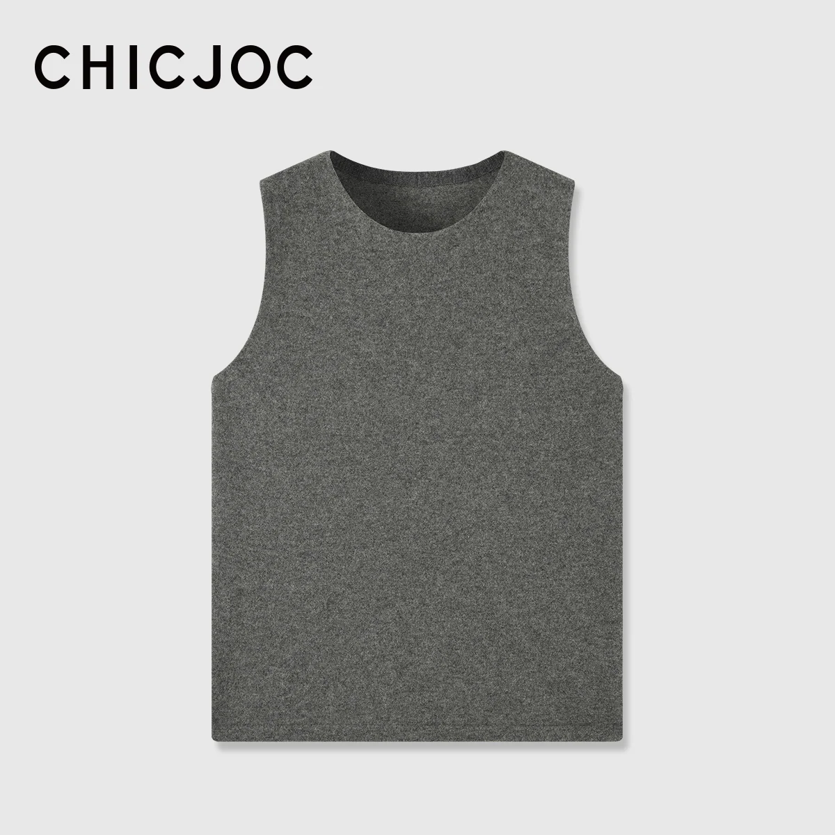 Fine-Gauge Cashmere Crew Tank - Image 7