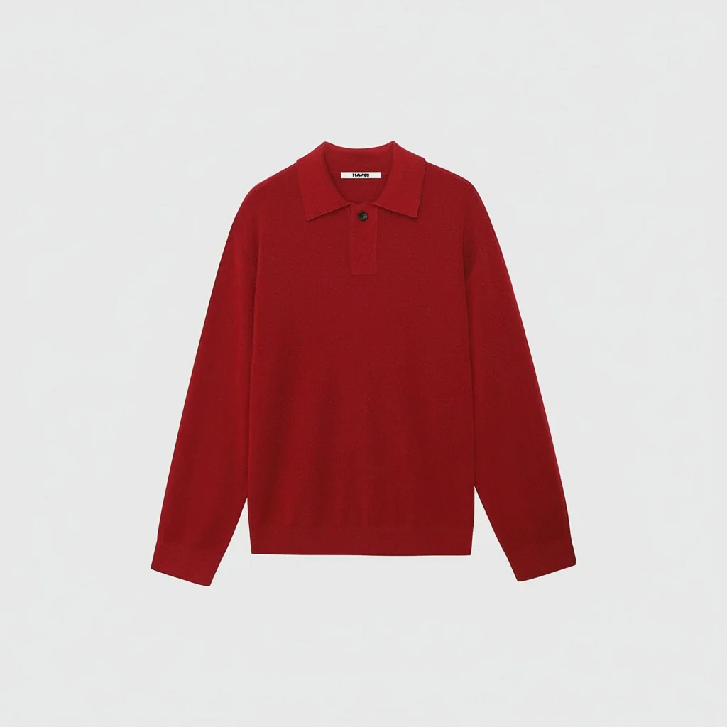 Fine-Gauge Merino Wool Knit Sweater - Image 9