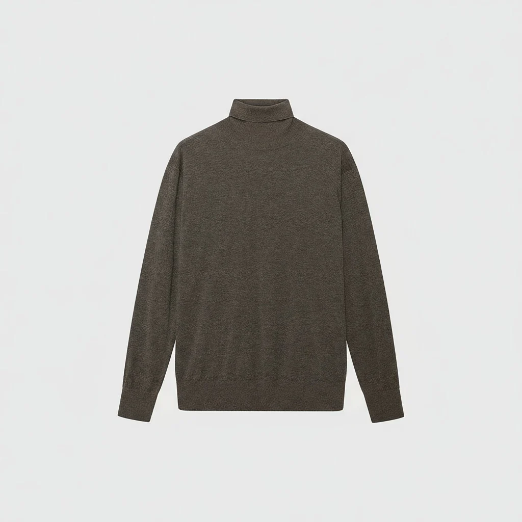 Fine-Gauge Wool-Cashmere Turtleneck - Image 3