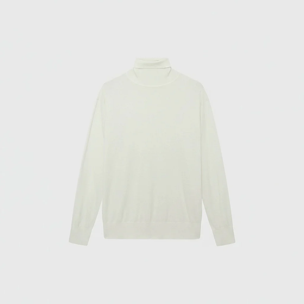 Fine-Gauge Wool-Cashmere Turtleneck - Image 4