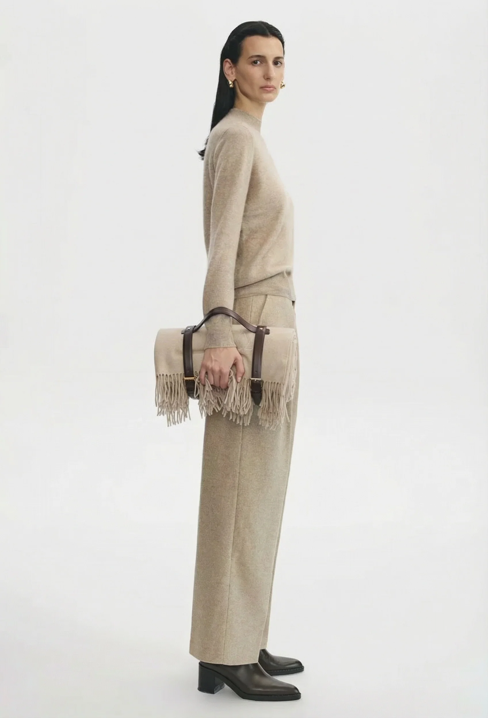 Fine Knit Crewneck Sweater - Image 2