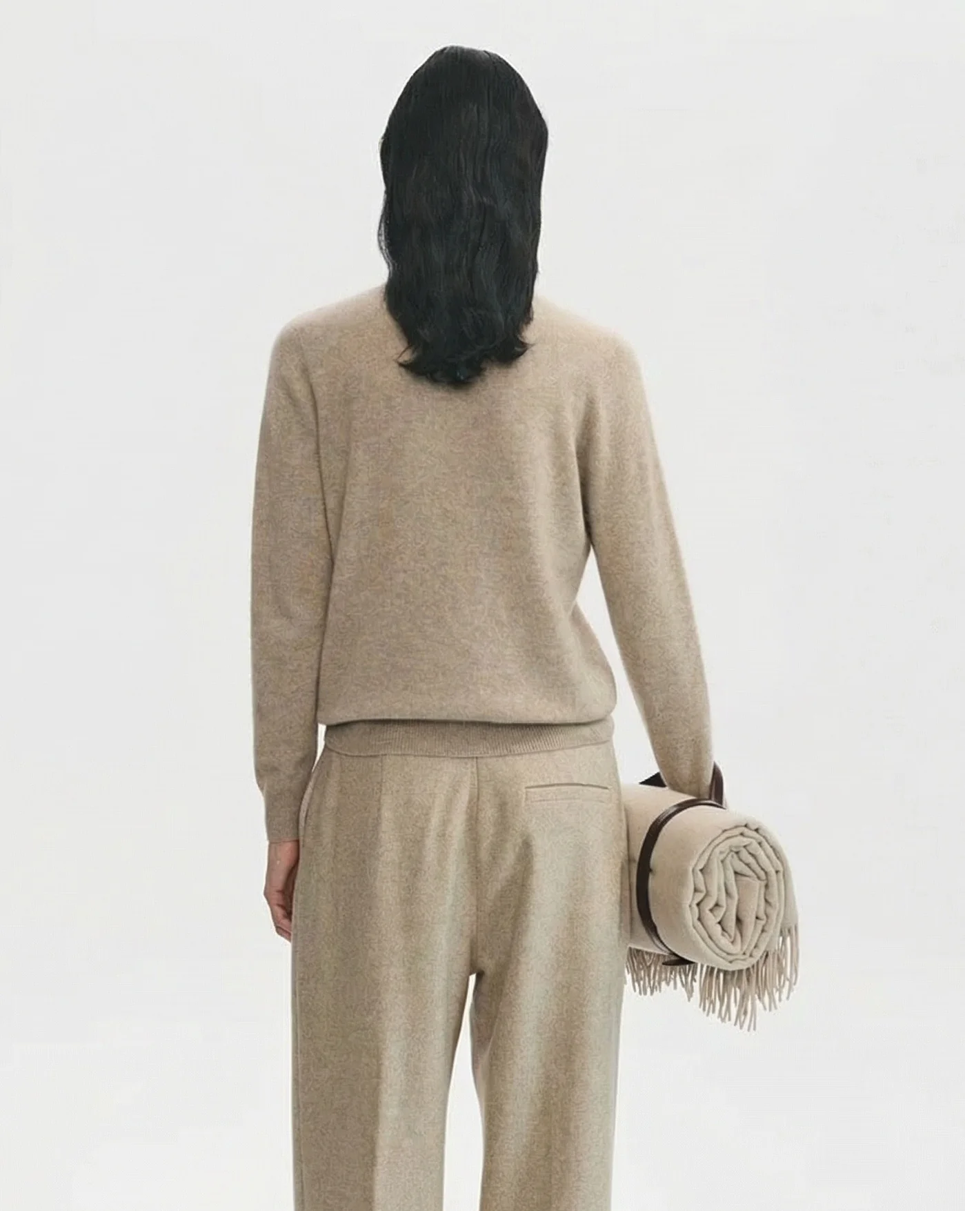 Fine Knit Crewneck Sweater - Image 3