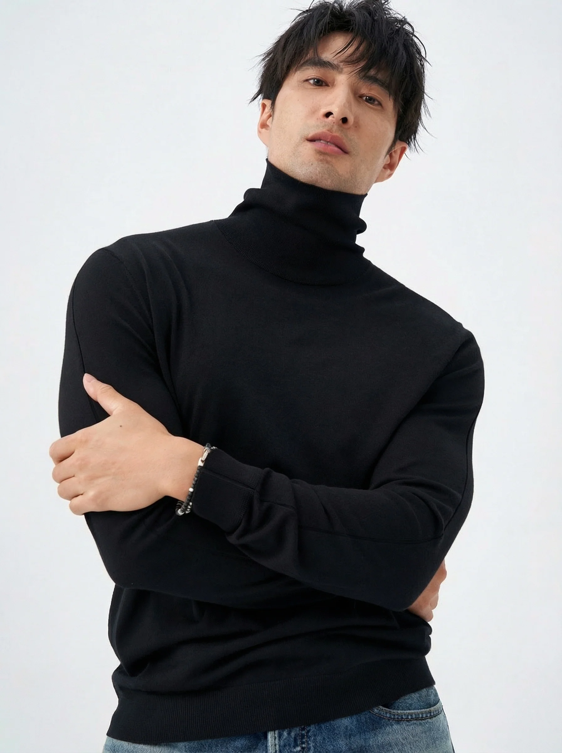 Fine Knit Turtleneck