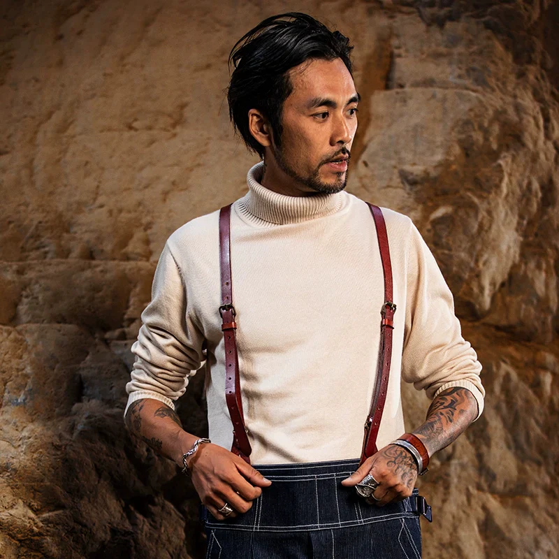 Fine-Knit Turtleneck Sweater - Image 4