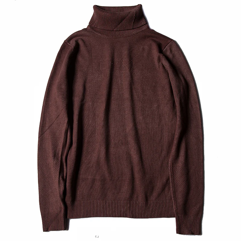 Fine-Knit Turtleneck Sweater - Image 5