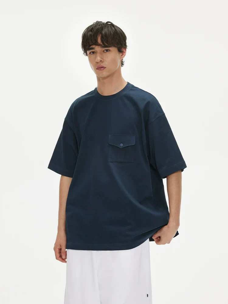 Flap-Pocket Crewneck Tee - Image 3