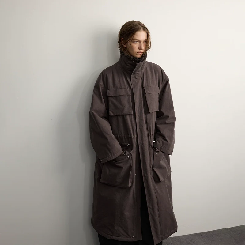 Fleece Collar Utility Parka - Image 5