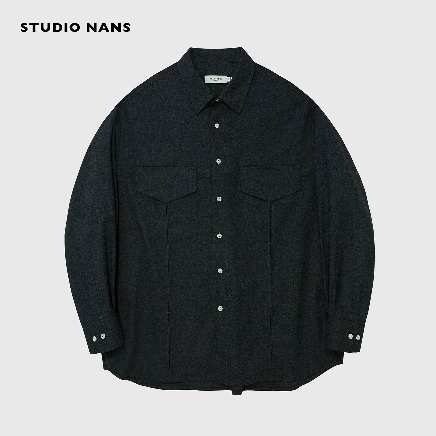 Fleece-Finish Utility Overshirt - Image 7