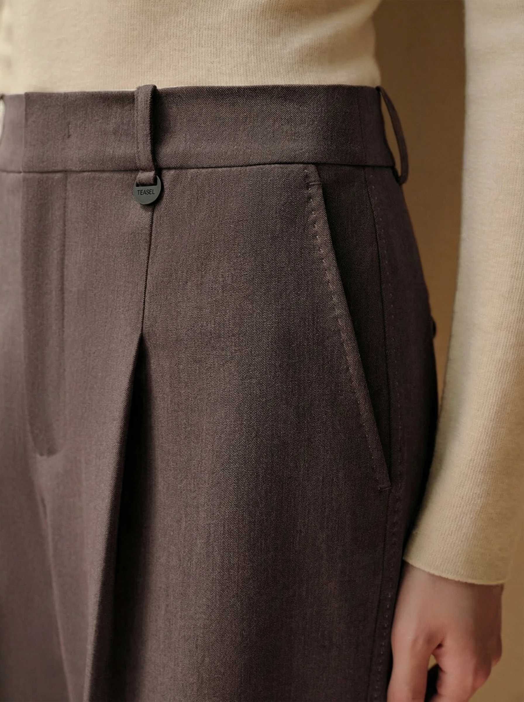 Fleece-Lined Straight-Leg Pants - Image 5