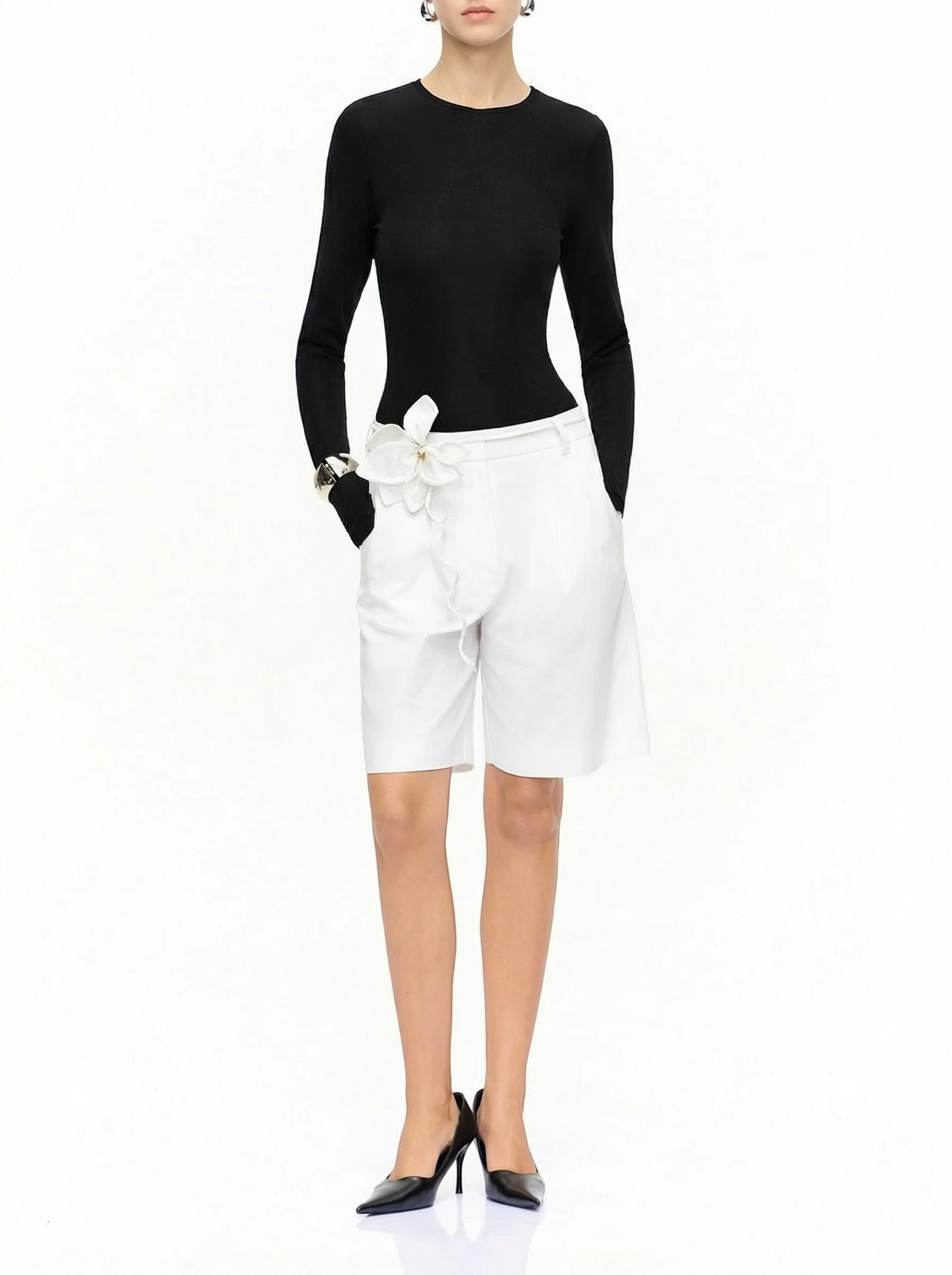 Floral Bermuda Shorts