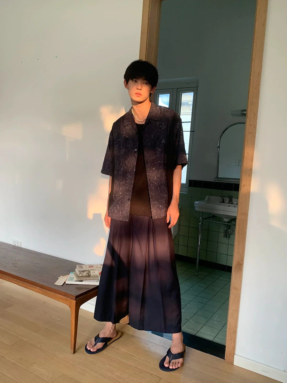Floral Patchwork Camp-Collar Shirt - Image 2