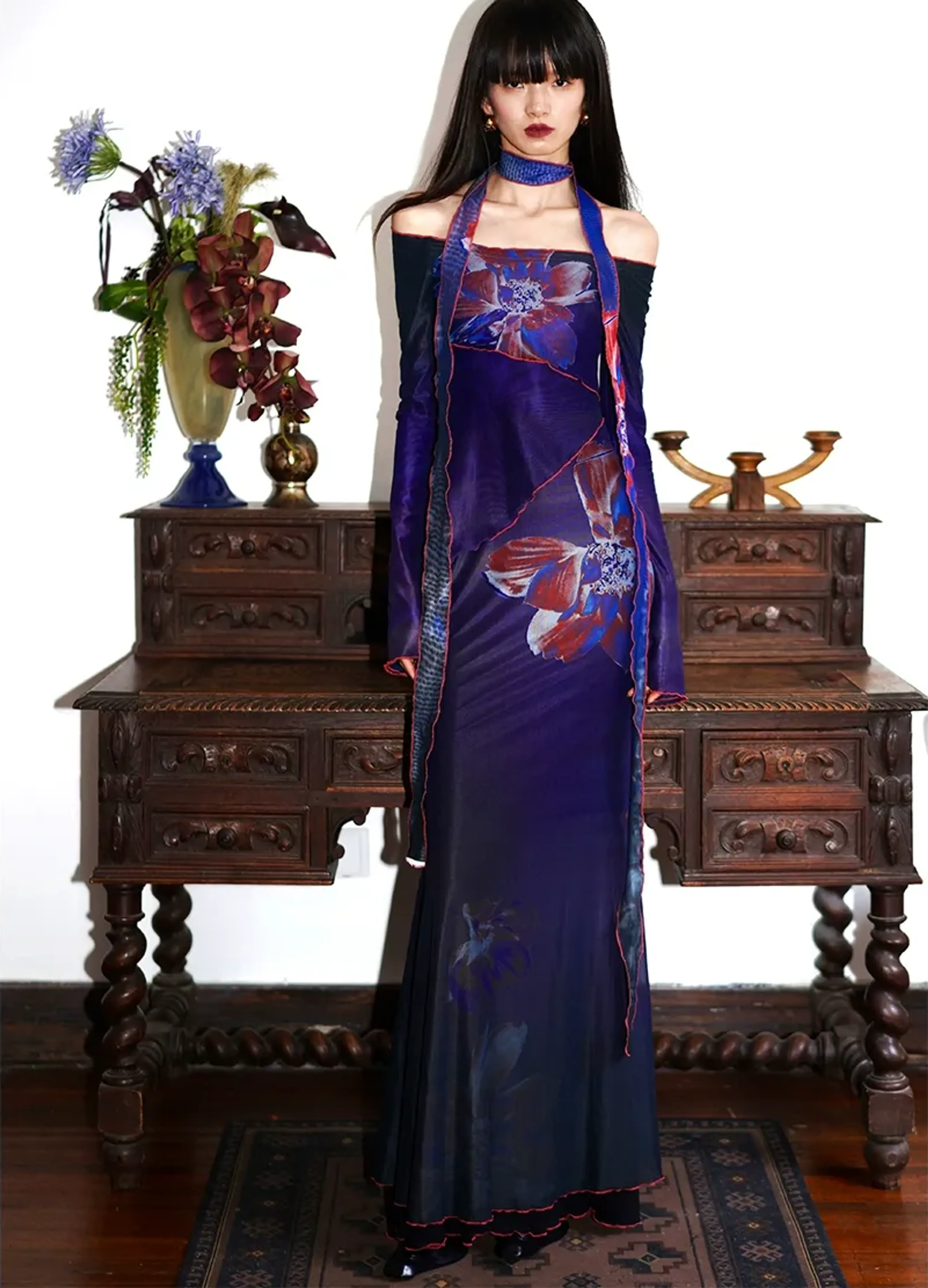 Floral Symphony Dress - Image 6