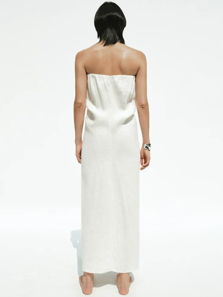 Foldover Bust Maxi Dress - Image 2