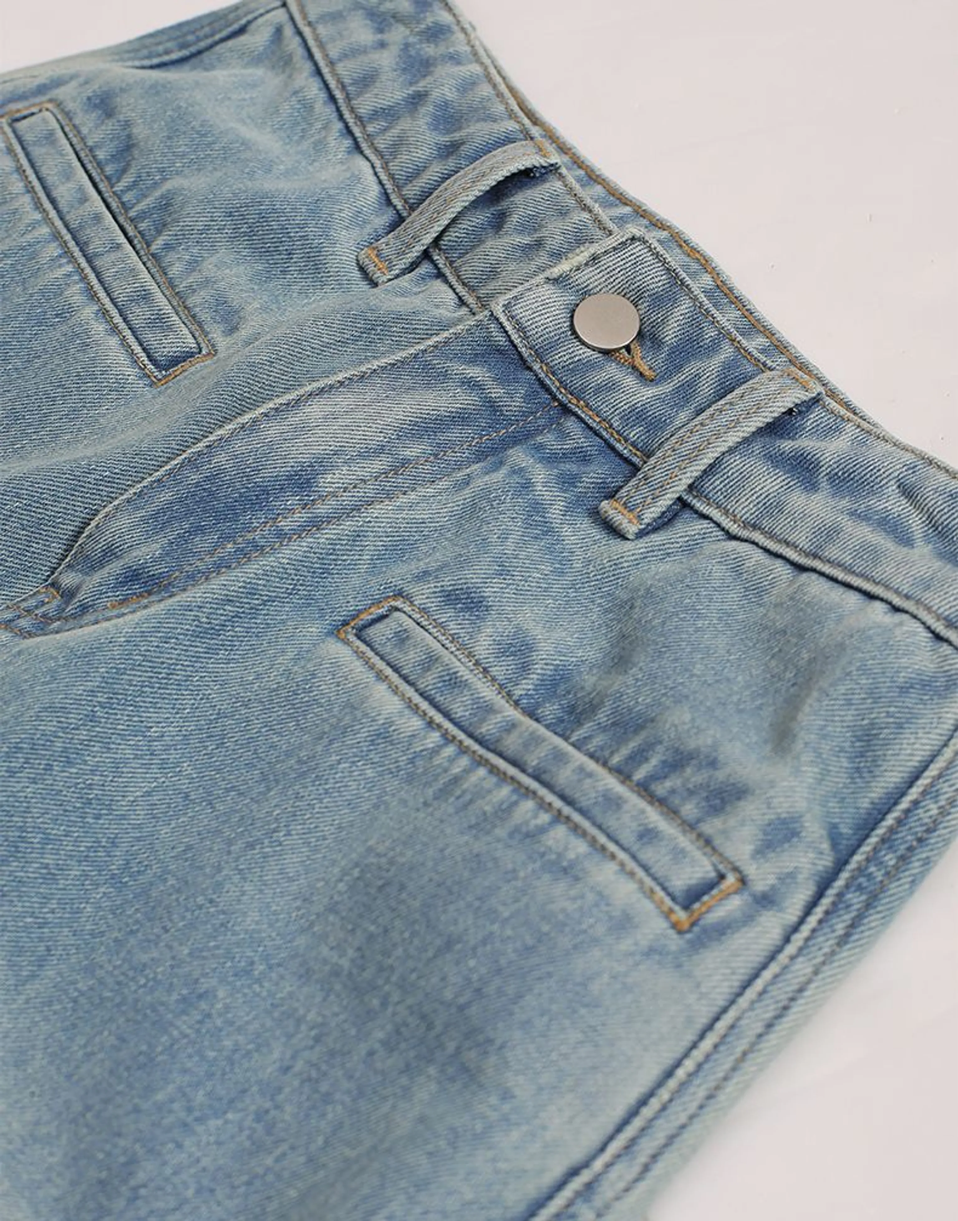 Forward Seam Wide-Leg Jeans - Image 2