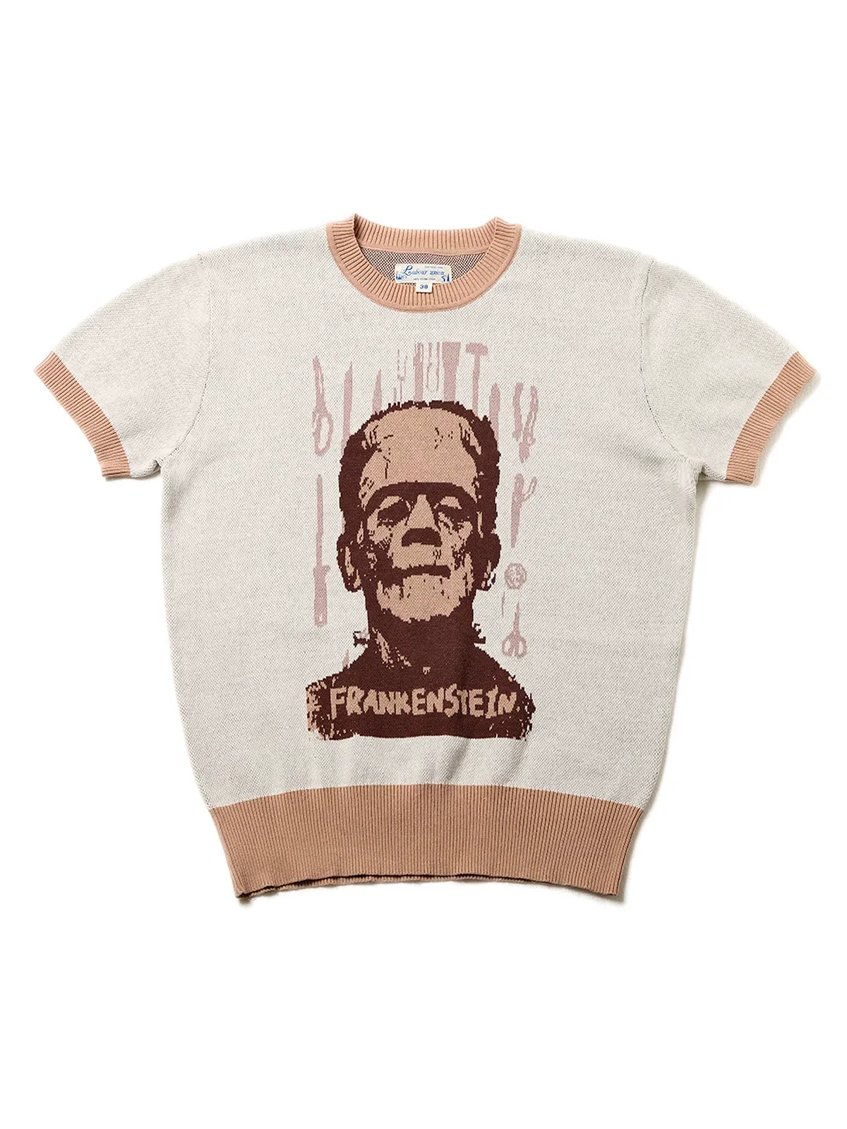 Frankenstein Jacquard Knit Tee - Image 5