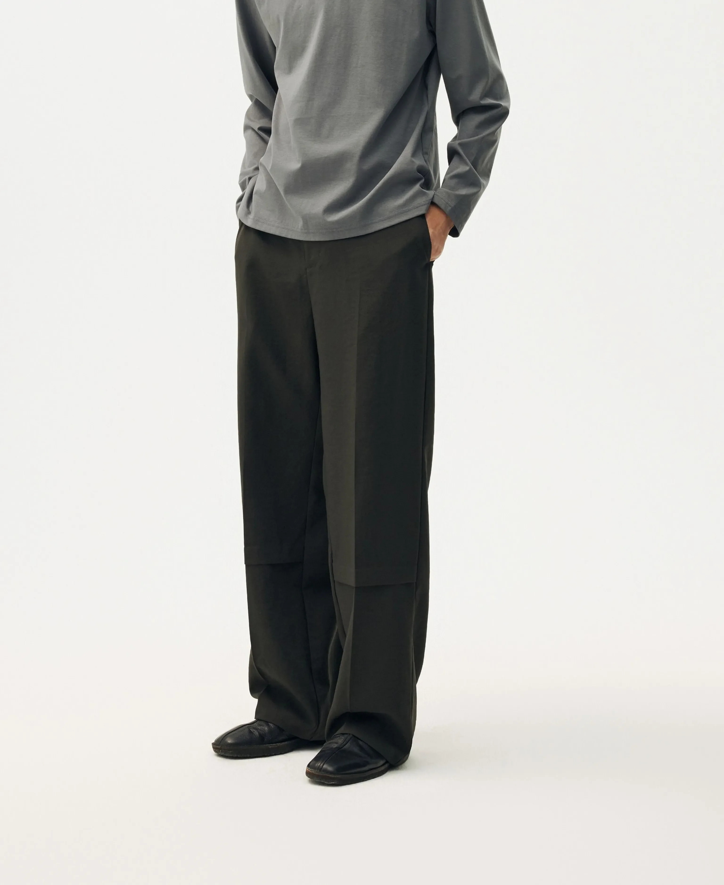 Freddie Textured Straight-Leg Trousers - Image 5