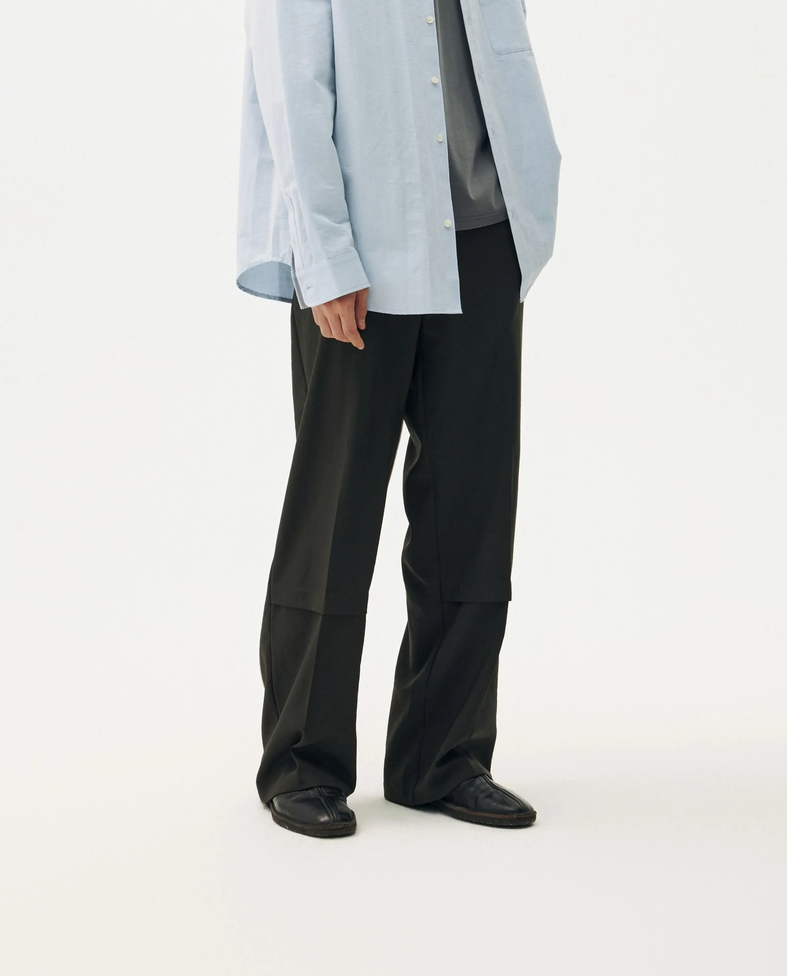 Freddie Textured Straight-Leg Trousers - Image 7