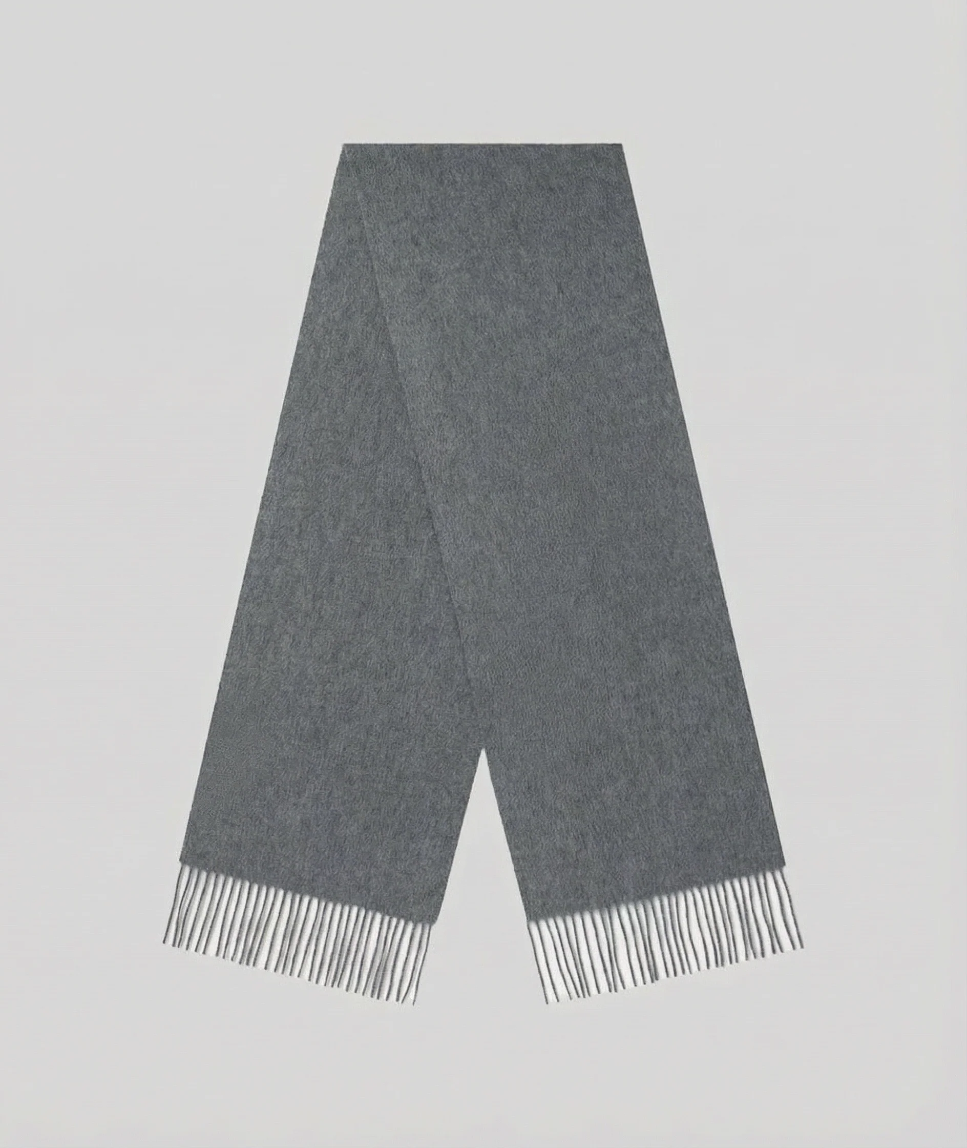 Fringed Knit Scarf - Image 4