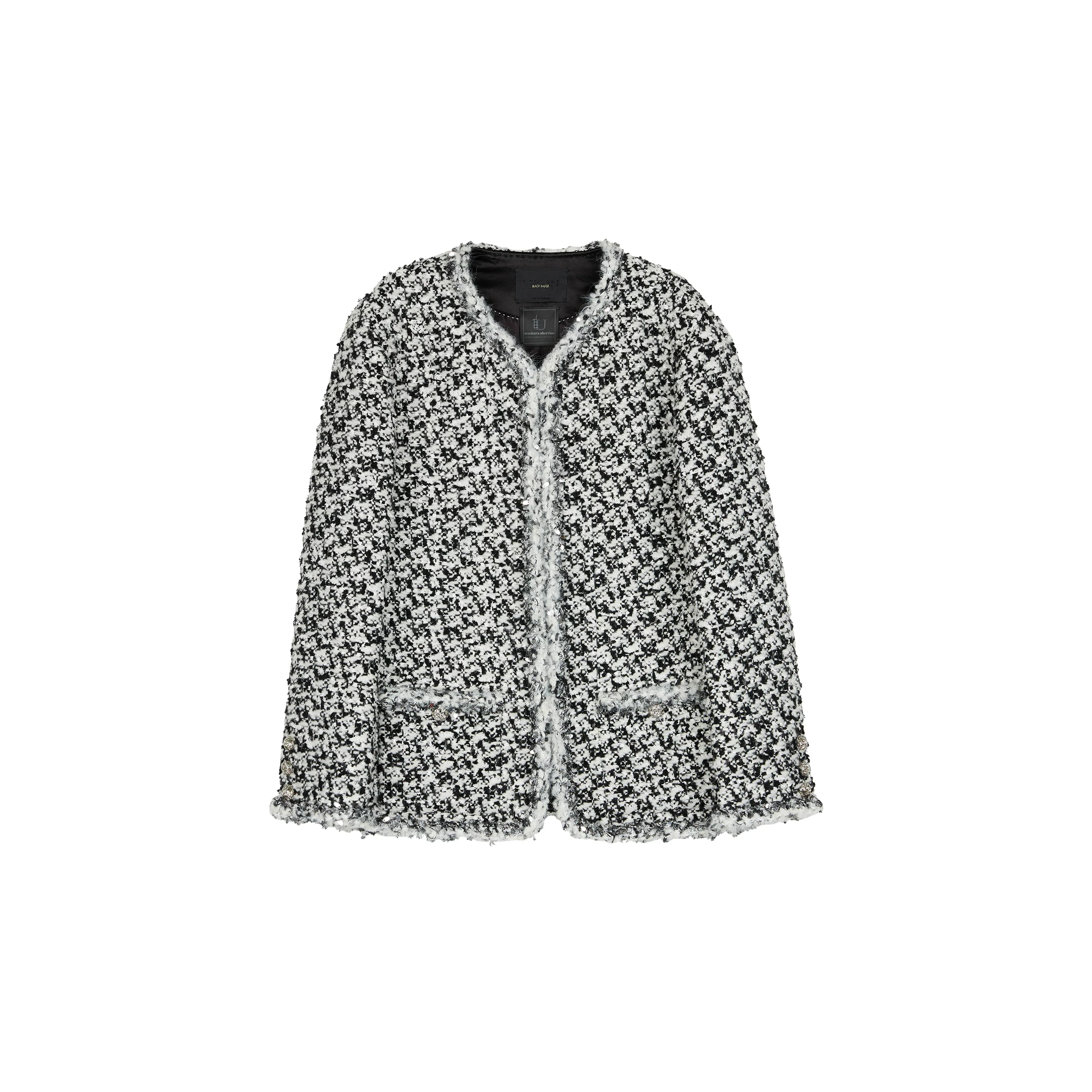 Fringed Tweed Jacket - Image 3