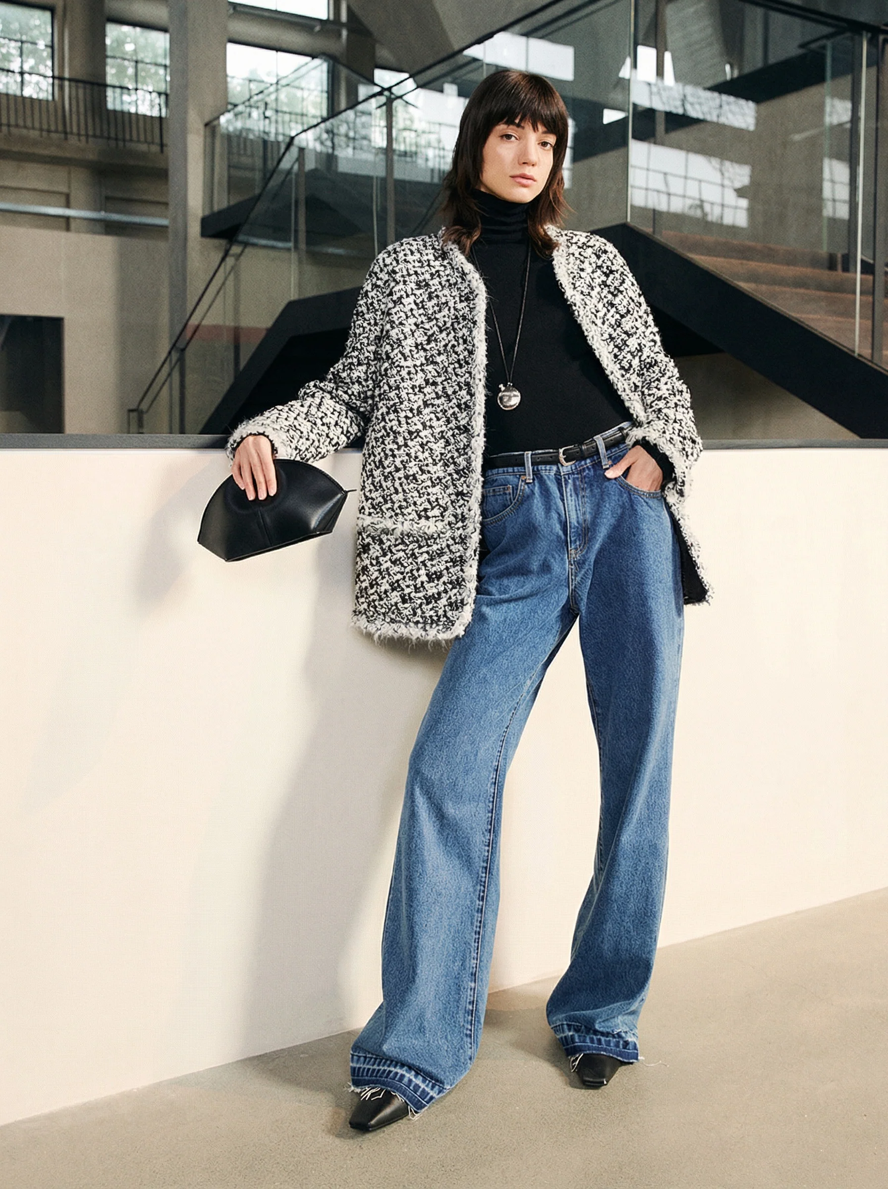 Fringed Tweed Jacket - Image 7